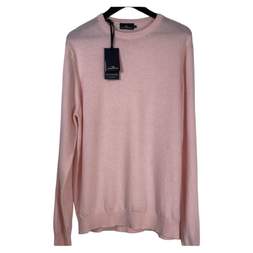 Men’s Rodd & Gunn Cashmere/wool Crewneck Sweater sz L NWT